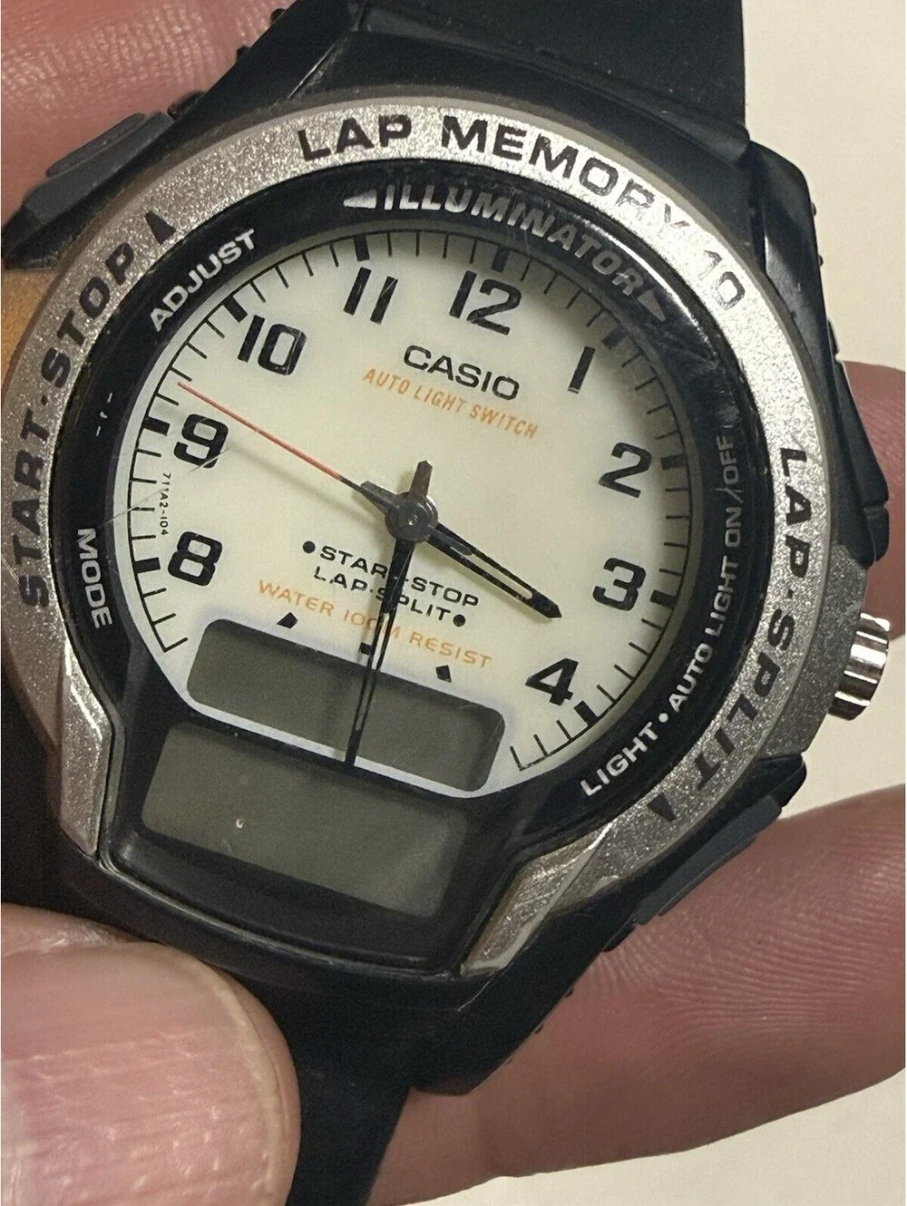 CASIO Illuminator WS-300 Digi-Ana Watch, Working , Needs Battery